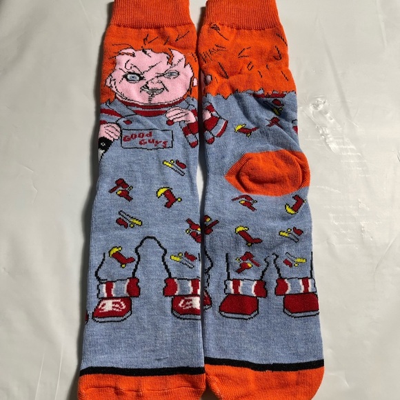 Other - Horror Scary Movie Halloween Novelty Character Socks Mens Boys Size 7-10